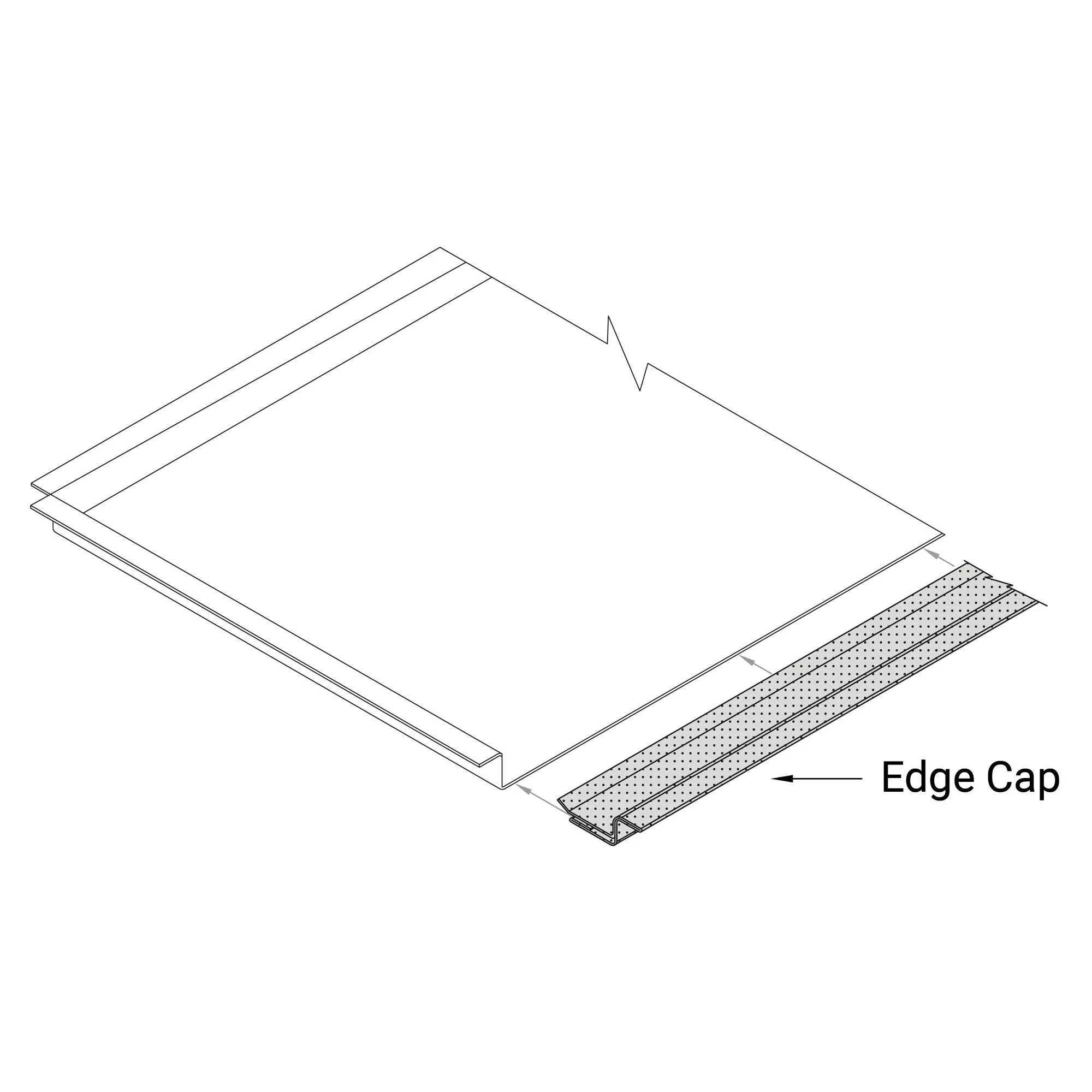 Edge Cap for MetalWorks™ Vector® - Image 3